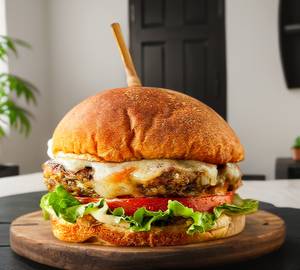 Max loaded veg burger