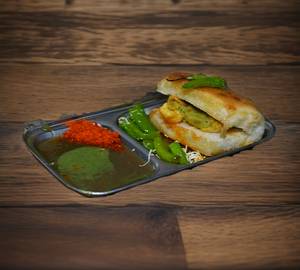 Double  butter vada pav