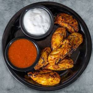 Tandoori Chicken Momos (6 Pcs)