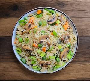 Mushroom fried rice