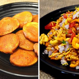 Aloo Pakoda + Bhel