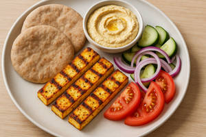 Paneer Lebanese Platter