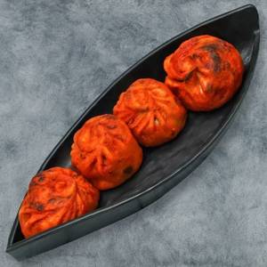 Veg Tandoori Momos (6 Pcs)