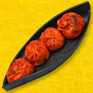 Veg Tandoori Momos (6 Pcs)