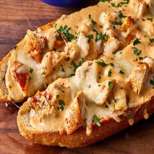 Alfredo Garlic Bread