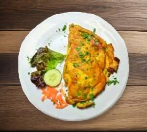 Egg Omelette Amul Butter [2 Pieces]