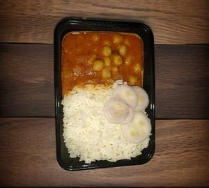 Chole + rice combo