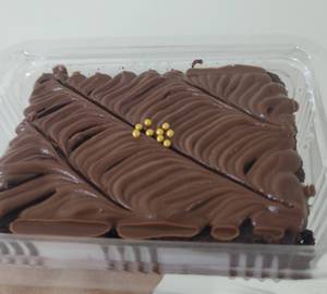 Eggless Almond Oats Brownie