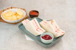 Bread Butter Jam Sandwich