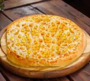 Cheese corn pizza