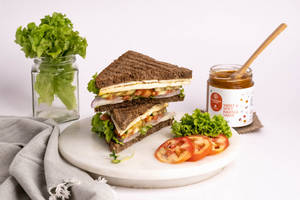 Protein Max  Paneer Harissa Flame Sandwich
