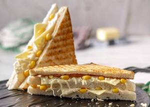 Grilled Corn Cheese Sandwich