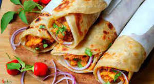 Lachha Chicken Roll