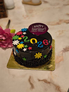 NEW YEAR SPL CHOCOLATE CAKE 500 GM