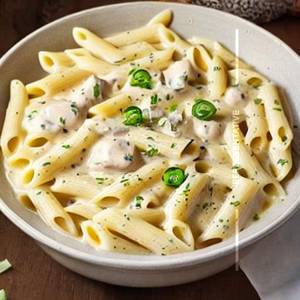 White sauce pasta [chicken]
