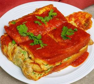 Masala Bread Omelette