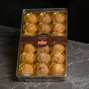 Festive Trio Ladoo Box - 18 Pcs