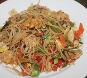 Chicken noodles