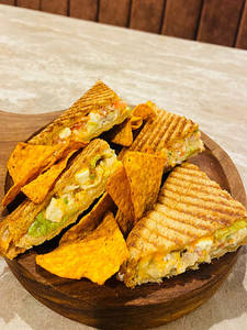 Spicy Creamy Paneer Sandwich