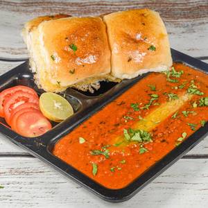 Butter Jain Pav Bhaji [4 Pav]