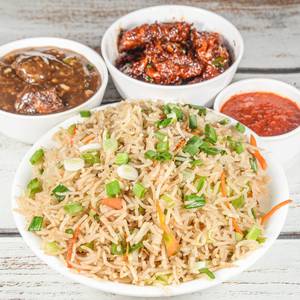 Manchurian Rice With Paneer Crispy [6 Pieces]