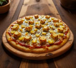 Paneer And Corn Pizza