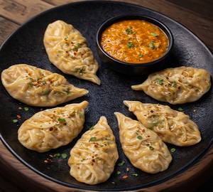 Veg steamed momos