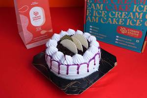Blue Berry Icecream Cake 500 Ml