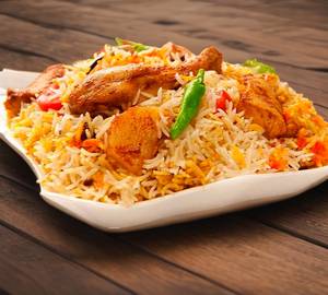 Chicken dum biryani full