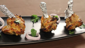 Chicken Malai Lollipop