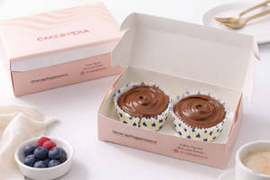 Nutella Cheese Cupcakes (Set of 2)