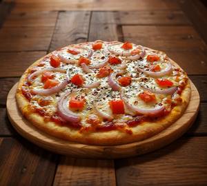 Tomato And Onion Pizza
