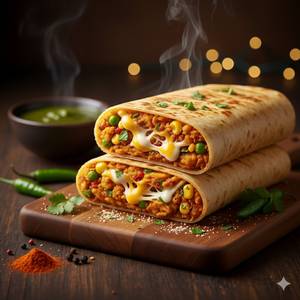 Cheese corn wrap