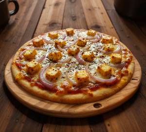 Paneer And Onion Pizza