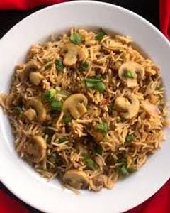 Mushroom Schezwan Fried Rice
