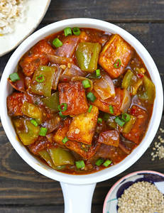 Chilli Paneer (gravy)
