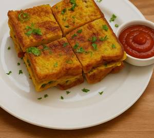 Crispy Bread Omelette