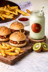 Chicken Keema Slider Combo