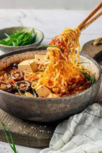 Veg Kimchi Ramen 