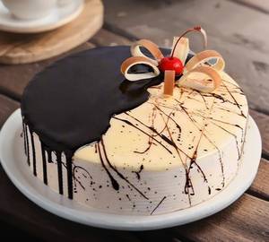 Choco vanilla cake