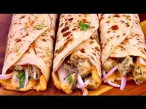 Paneer Malai Tikka Roll
