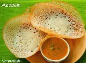 Appam with sambar