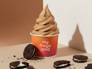 Oreo Cookies And Cream Frozen Yogurt