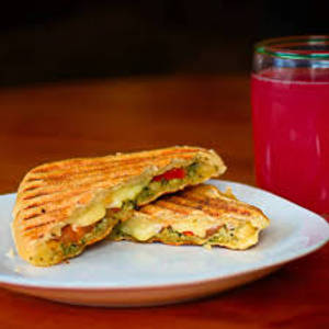 Paneer chili sandwich