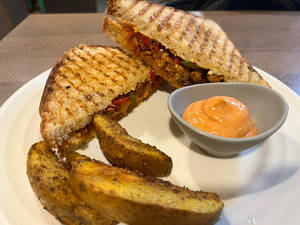 Korean Spiced Chicken Sandwich
