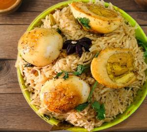 Egg biryani