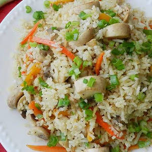 Mushroom Fried Rice