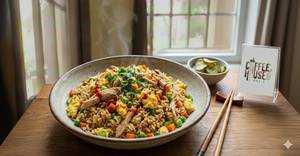 Egg Chicken Fried Rice