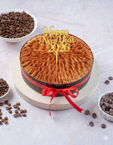 1/2 kg Chocolate Tiramisu New Year Cake