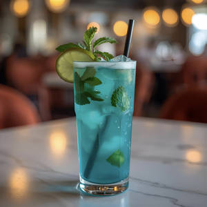 Blue Lagoon Mojito